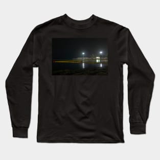 beach at night Long Sleeve T-Shirt